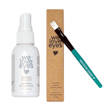Load image into Gallery viewer, Eyelid Cleansing Spray + In Between Eyelash Brush