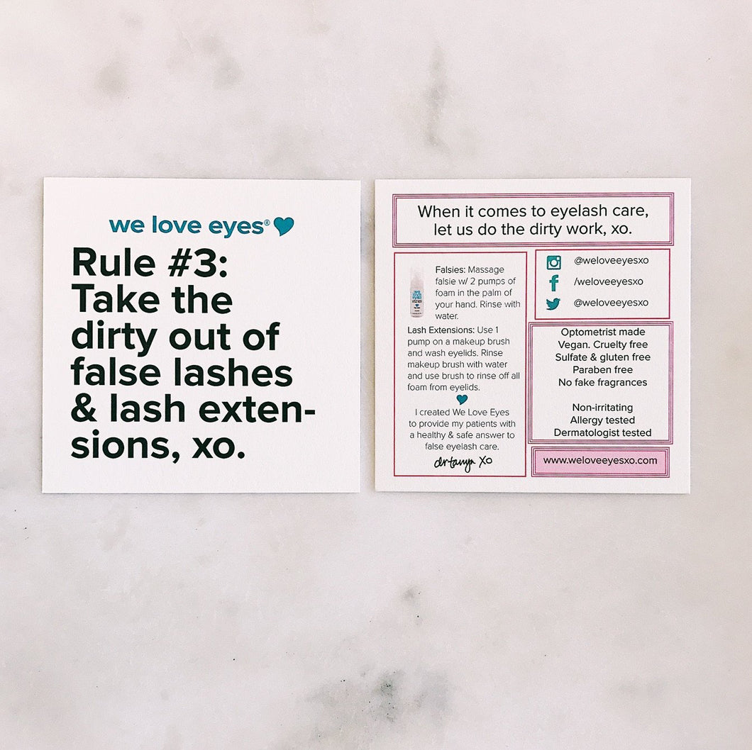 FYO - Rule # 3 Cards (20 cards)