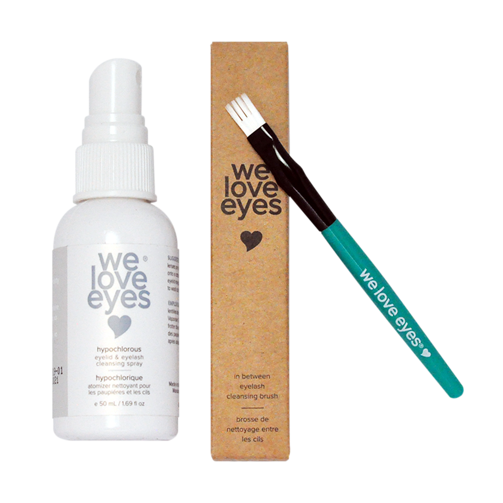 Eyelid Cleansing Spray + In Between Eyelash Brush