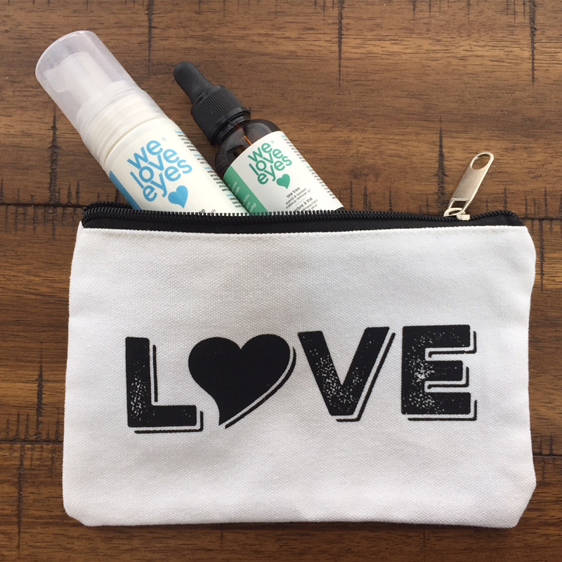 FREE - LOVE Cosmetic Bag